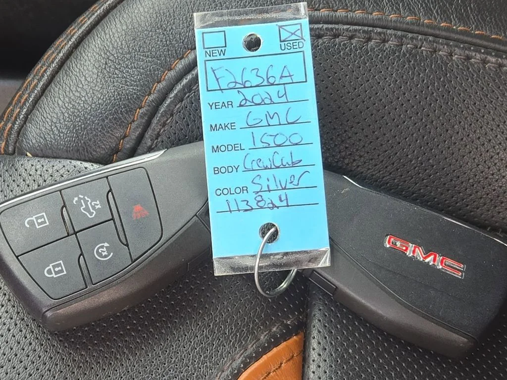 Used 2024 Silver GMC AT4 image 38