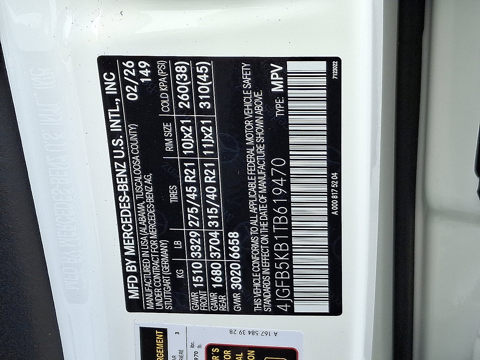 Certified Used 2026 Polar White Mercedes-Benz GLE 450 image 14
