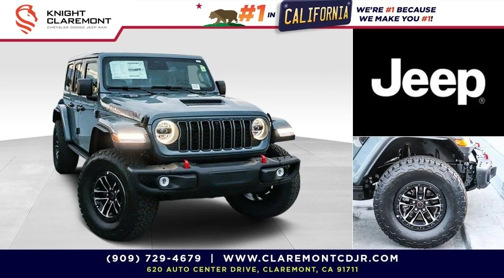 New 2026 Gray Jeep Rubicon X image 1