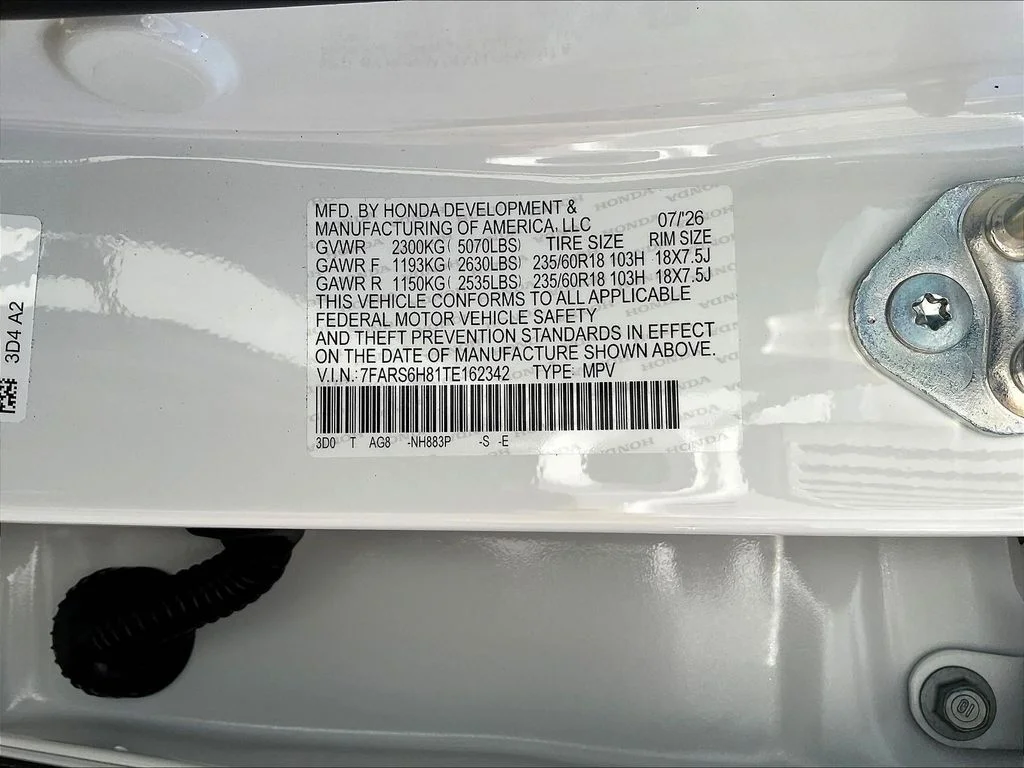 New 2026 Platinum White Pearl Honda AWD Sport-L Hybrid image 22