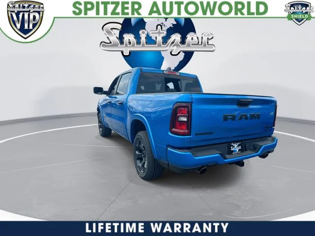 New 2026 Hydro Blue Pearl-Coat Exterior Paint RAM Big Horn/Lone Star image 7