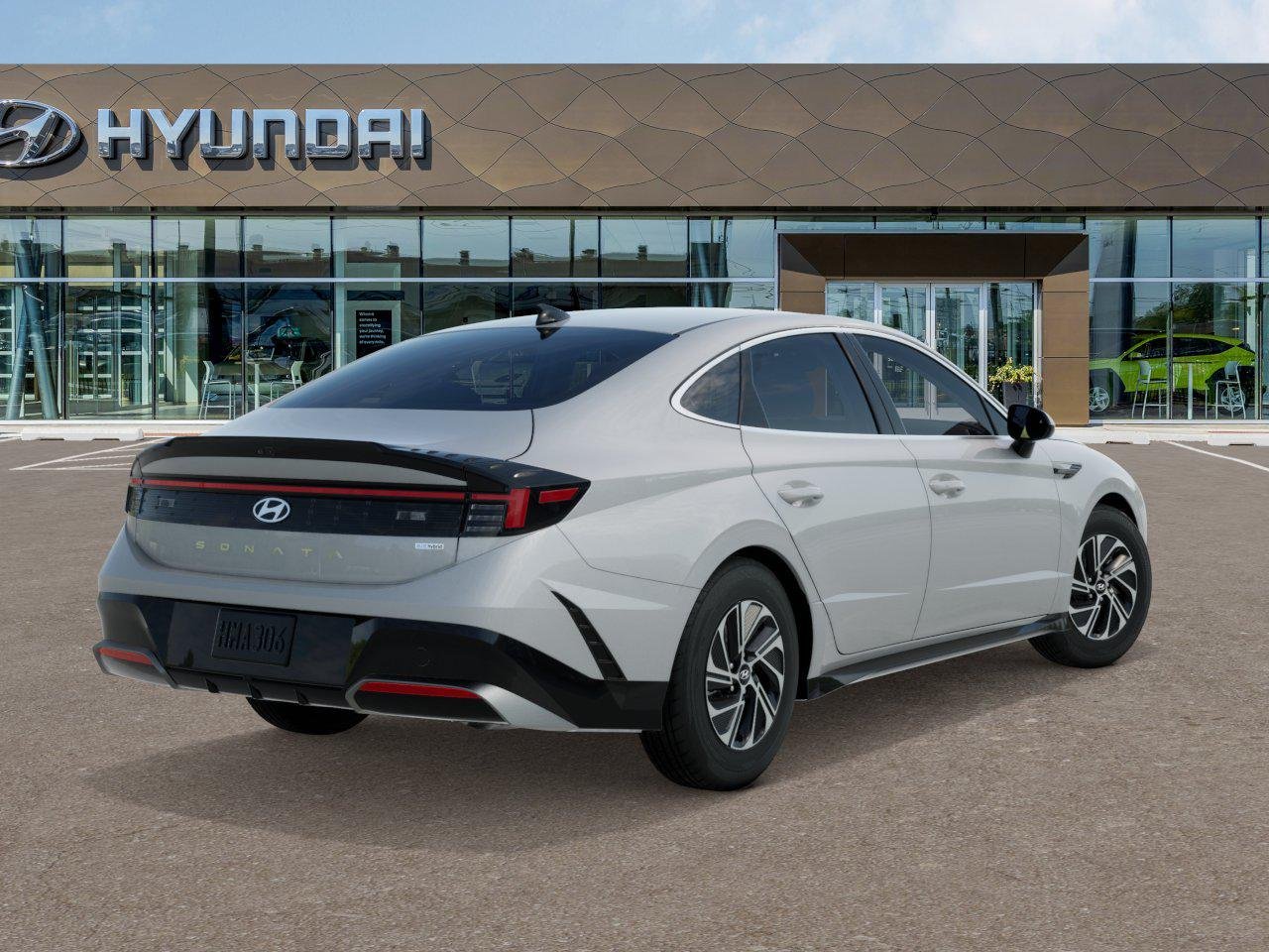 New 2026 Serenity White Hyundai Blue image 4