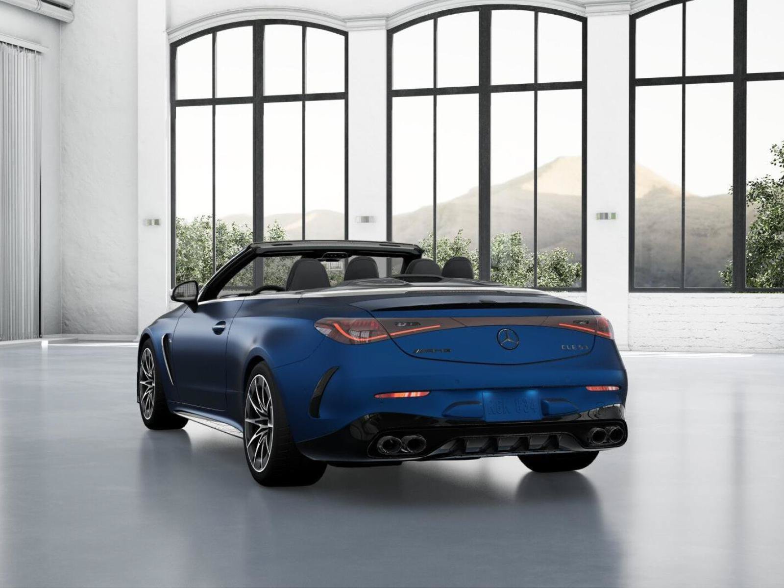 New 2026 MANUFAKTUR Starling Blue Magno Mercedes-Benz AMG® CLE 53 4MATIC+ Cabriolet image 40
