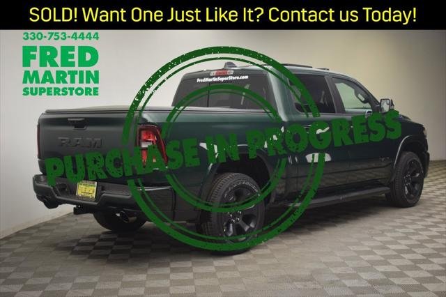 New 2026 Serrano-Green Metallic Exterior Paint RAM BIG HORN image 4