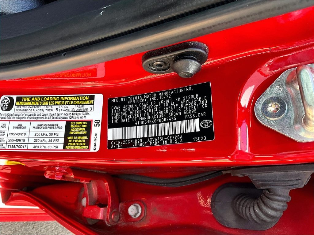 Used 2023 Red Toyota XSE image 26