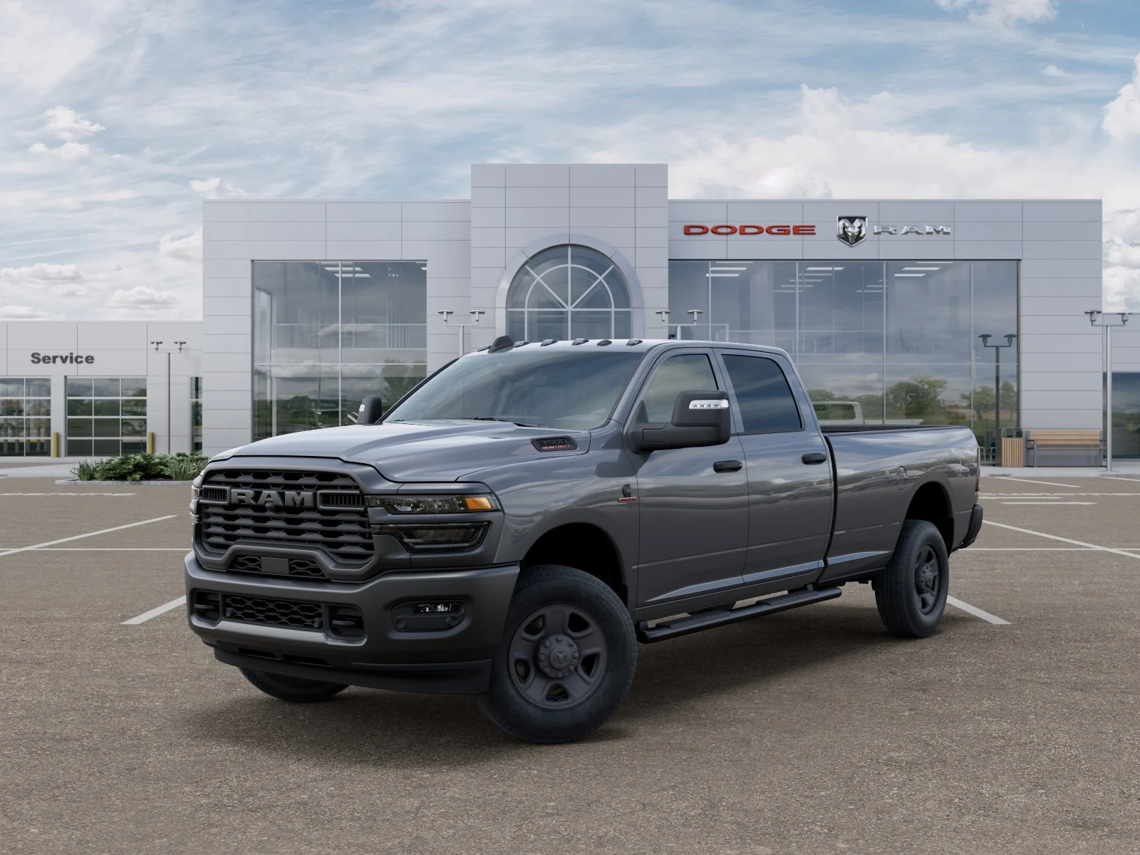 New 2026 Ceramic Gray Clear-Coat Exterior Paint RAM Tradesman image 28