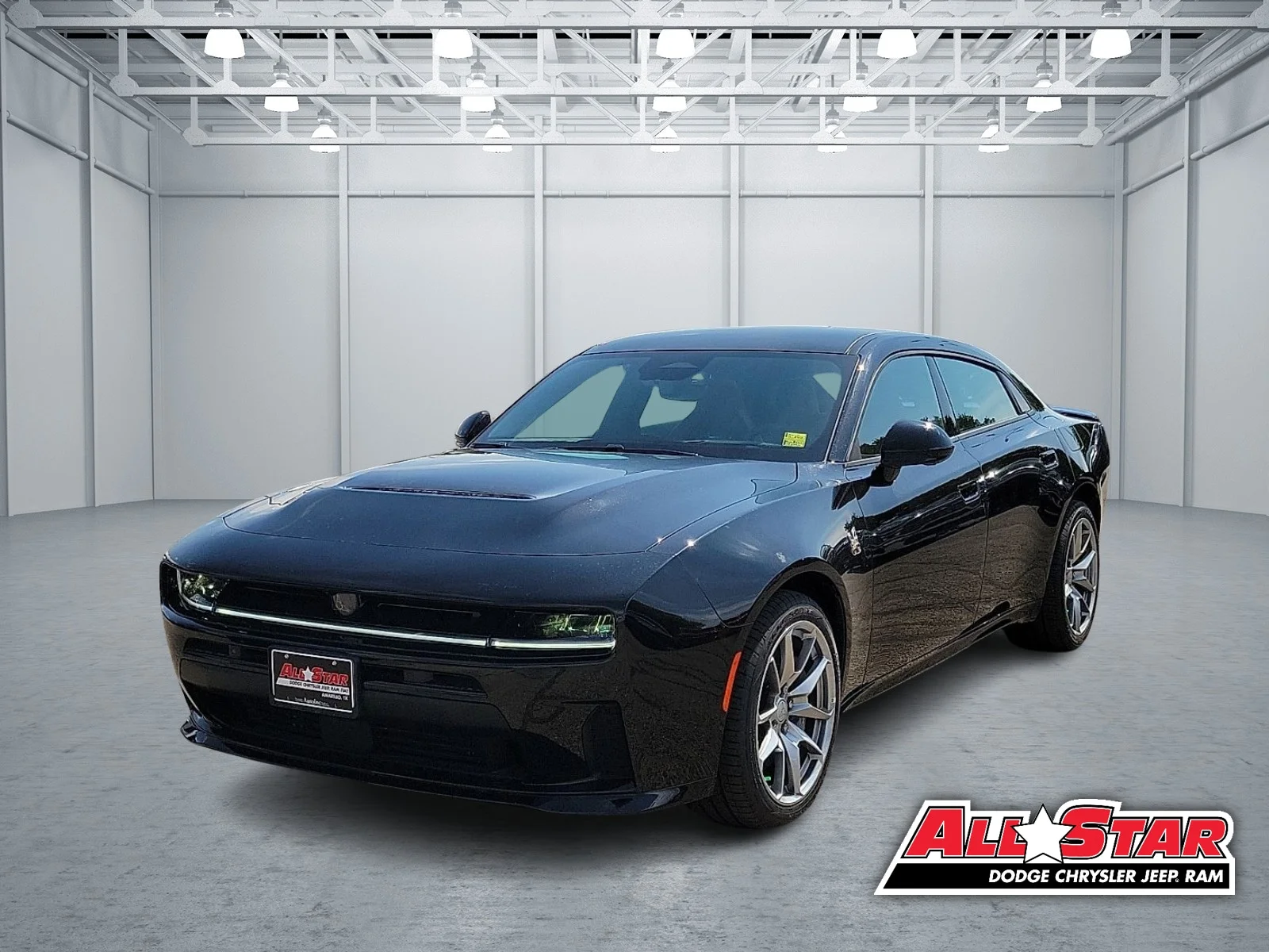 New 2026 Diamond Black Crystal Pearlcoat Dodge SCAT PACK PLUS 4-DOOR AWD image 1