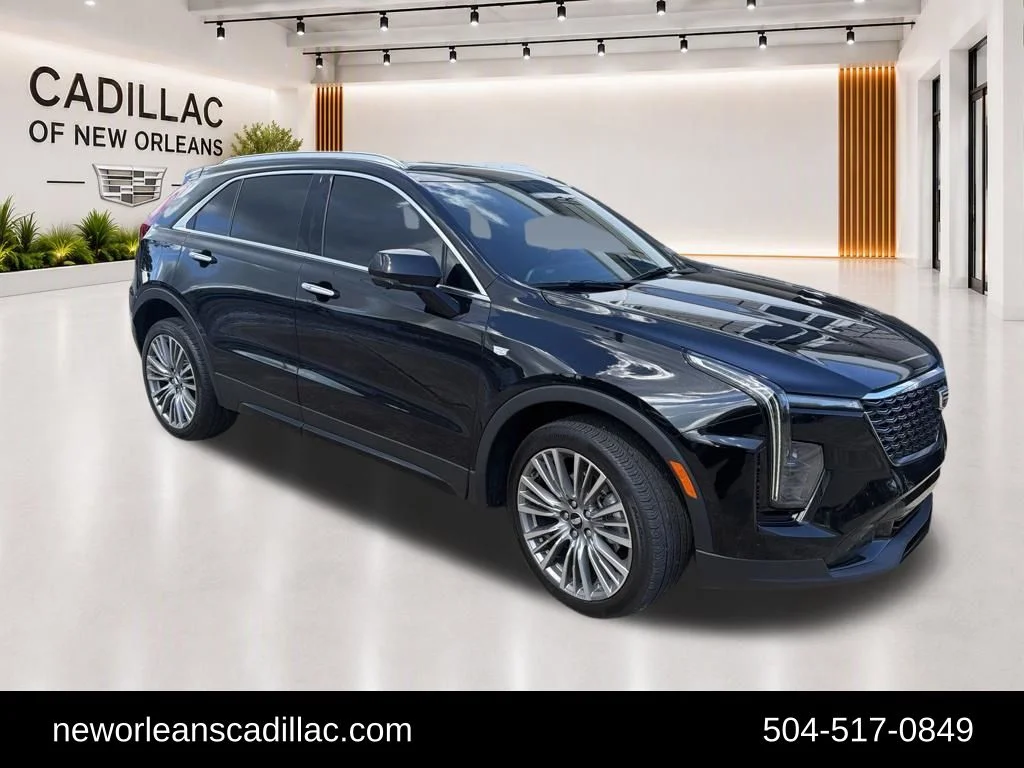 Used 2025 Black Cadillac Premium Luxury image 1