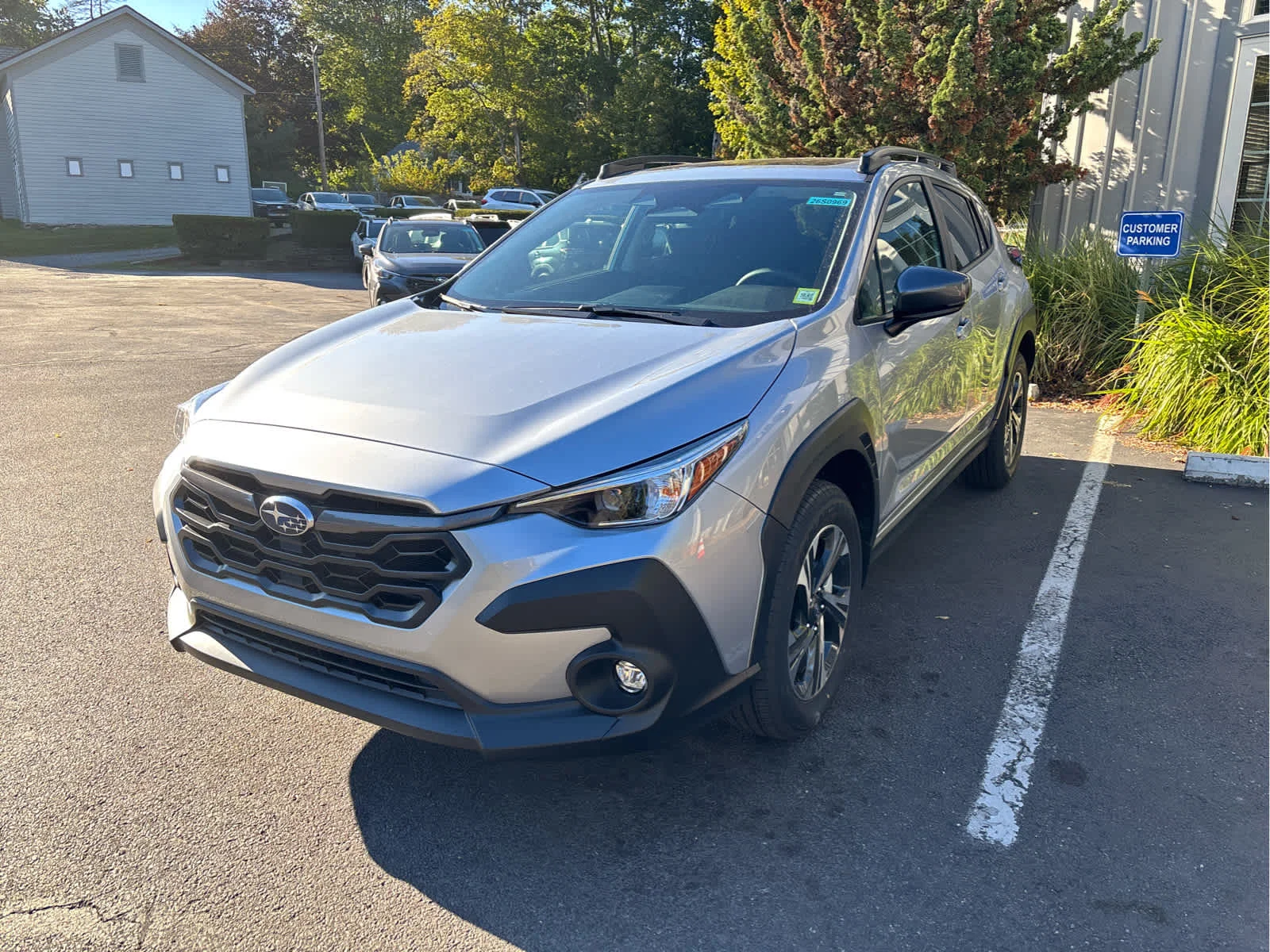 New 2026 Ice Silver Metallic Subaru Premium image 7