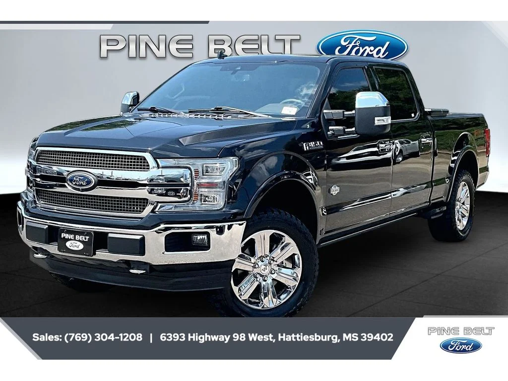 Used 2019 Agate Black Metallic Ford King Ranch image 10