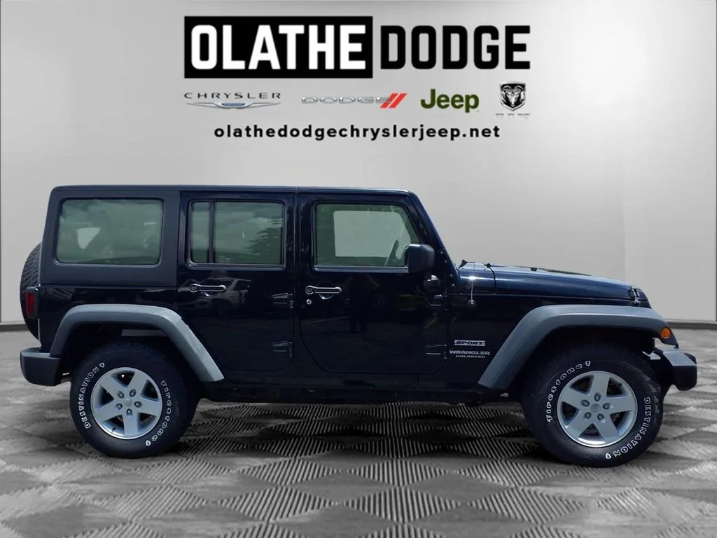 Certified Used 2017 Black Jeep Unlimited Sport image 26