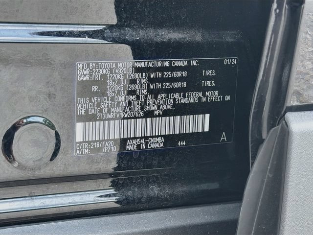 Used 2024 Midnight Black Metallic Toyota Hybrid Woodland image 41