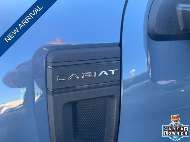 Used 2024 Azure Gray Metallic Ford LARIAT image 20