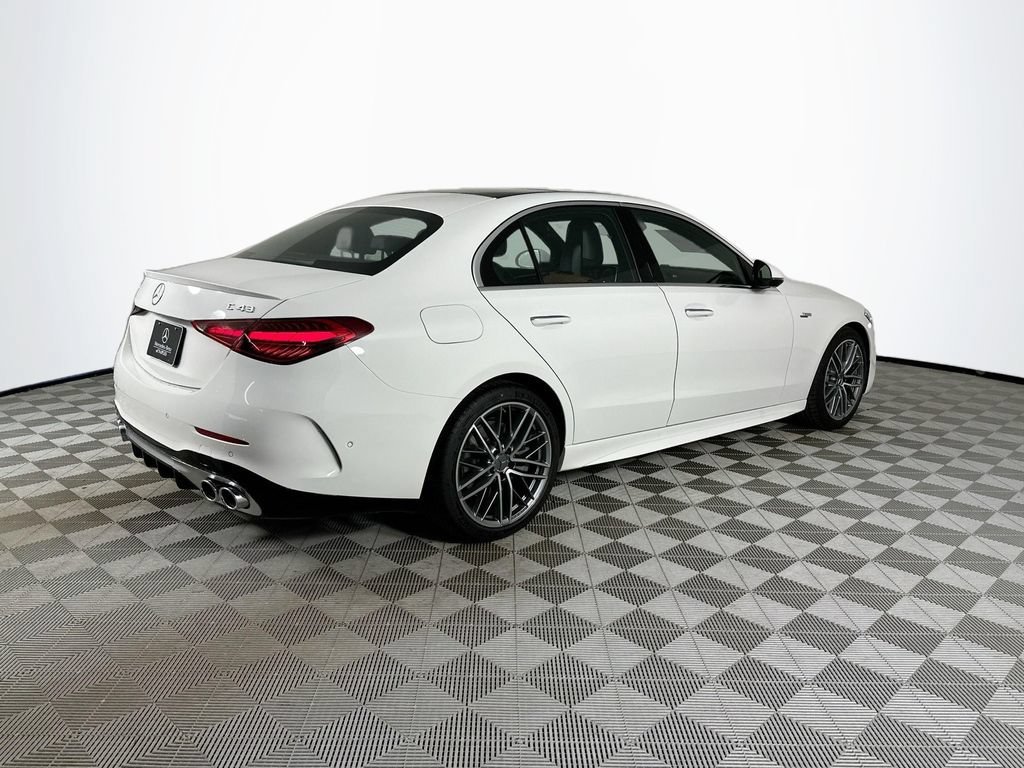 New 2026 Polar White Mercedes-Benz C 43 AMG® image 41