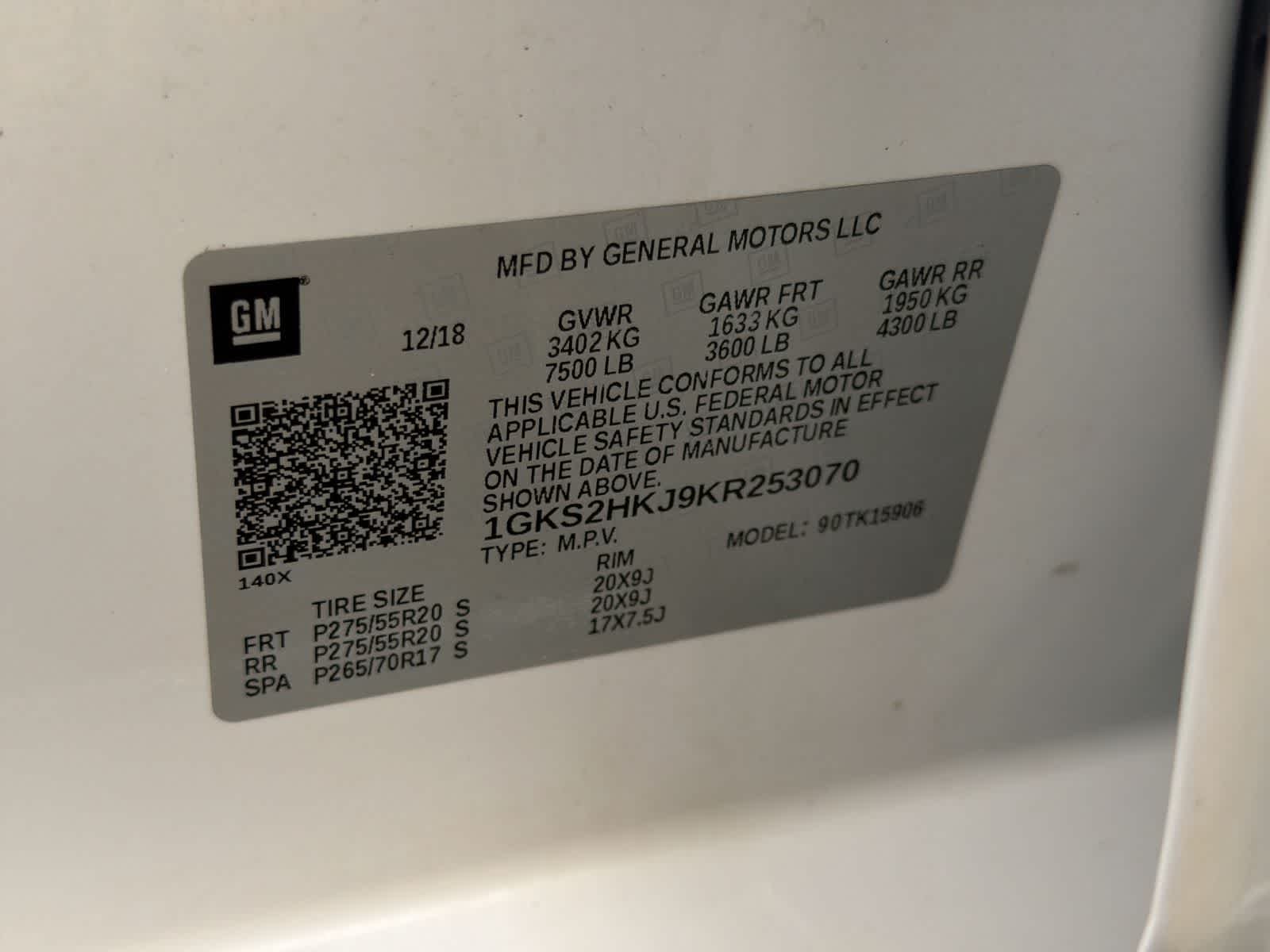 Used 2019 White Frost Tricoat GMC Denali image 37