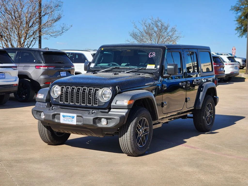 New 2026 Black Clearcoat Jeep Sport RHD image 2