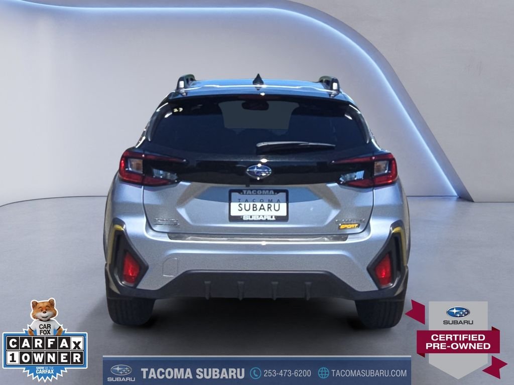 Certified Used 2025 Silver Subaru Sport image 4