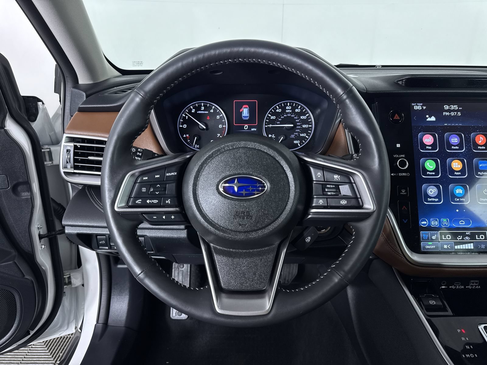 Certified Used 2025 Crystal White Pearl Subaru Touring XT image 15