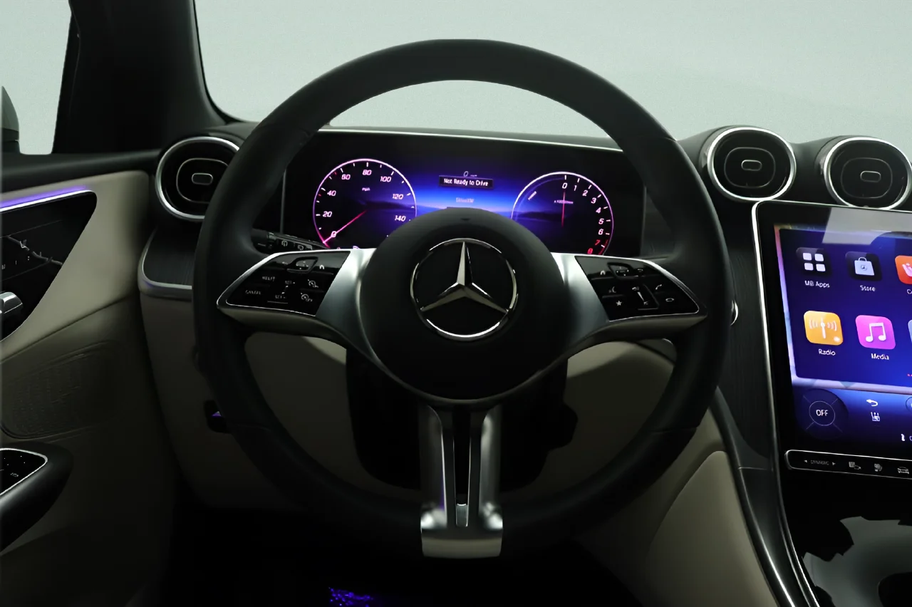 Used 2025 White Mercedes-Benz 350e 4MATIC® Plug in Hybrid image 8