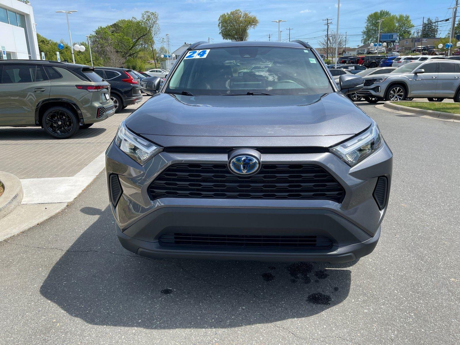 Used 2024 Magnetic Gray Metallic Toyota XLE image 8