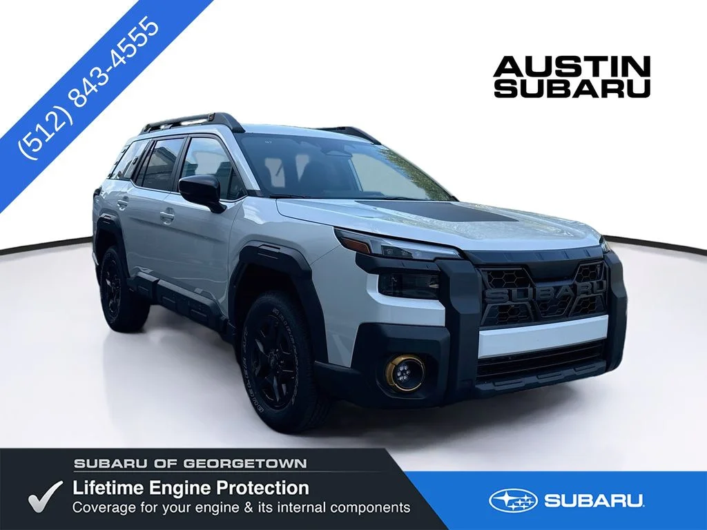 New 2026 White Subaru Wilderness image 1