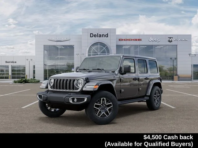 New 2026 Granite Crystal Metallic Clear-Coat Exterior Paint Jeep Sahara image 1