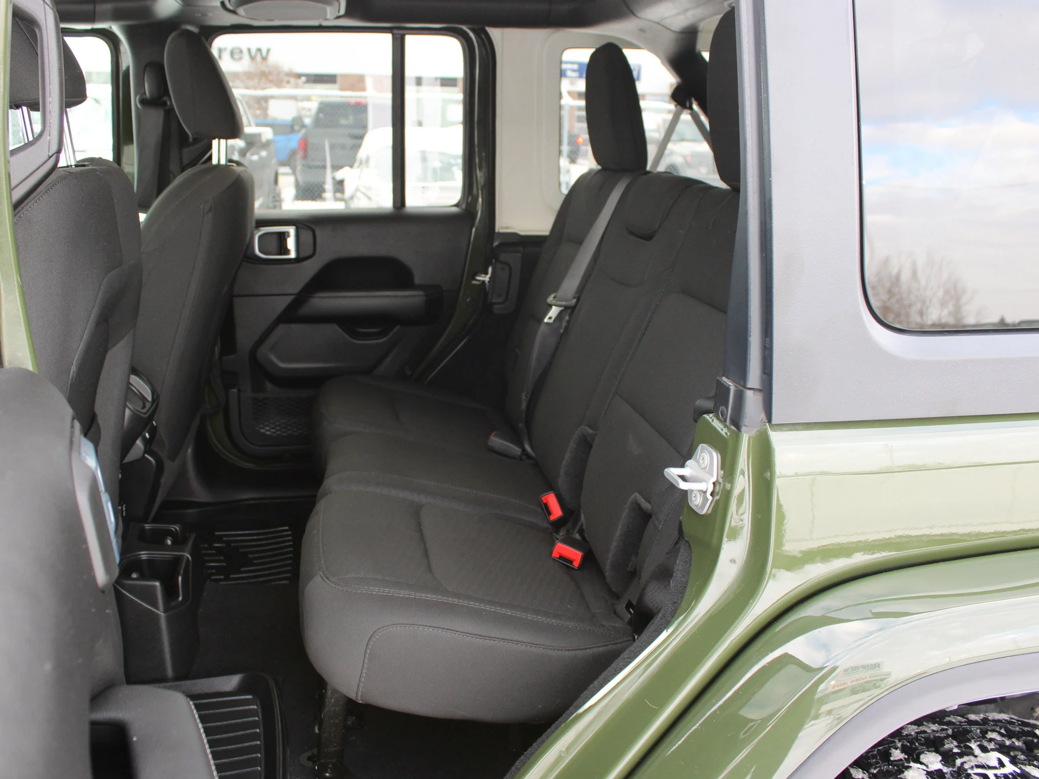 Certified Used 2021 Green Jeep Unlimited Sahara * No Accidents | Manual | Apple CarPlay | Backup Camera image 17