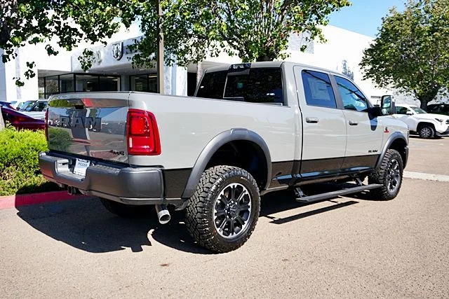New 2026 Ceramic Gray Clear-Coat Exterior Paint RAM Rebel image 9