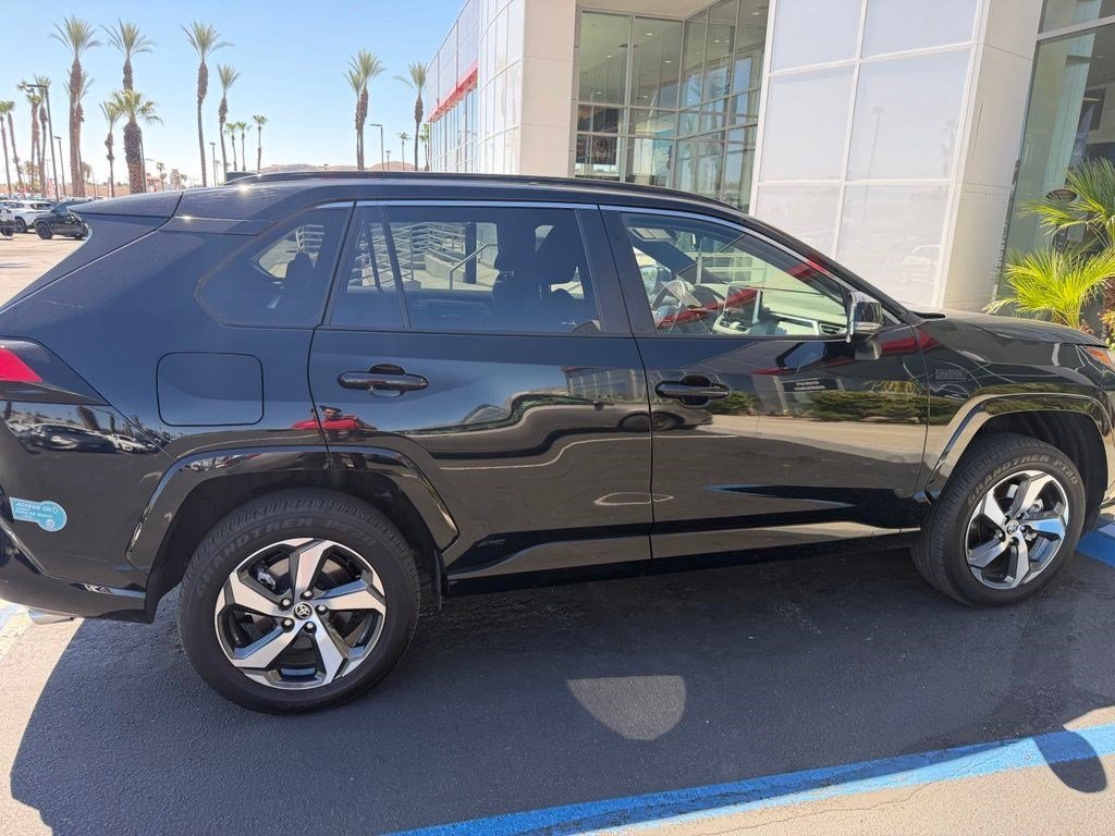 Used 2024 Midnight Black Metallic Toyota SE image 2