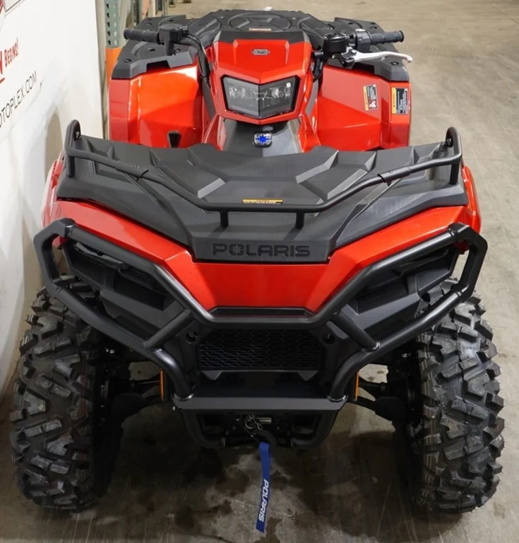 New 2026 SUNSET RED Polaris Trail image 4