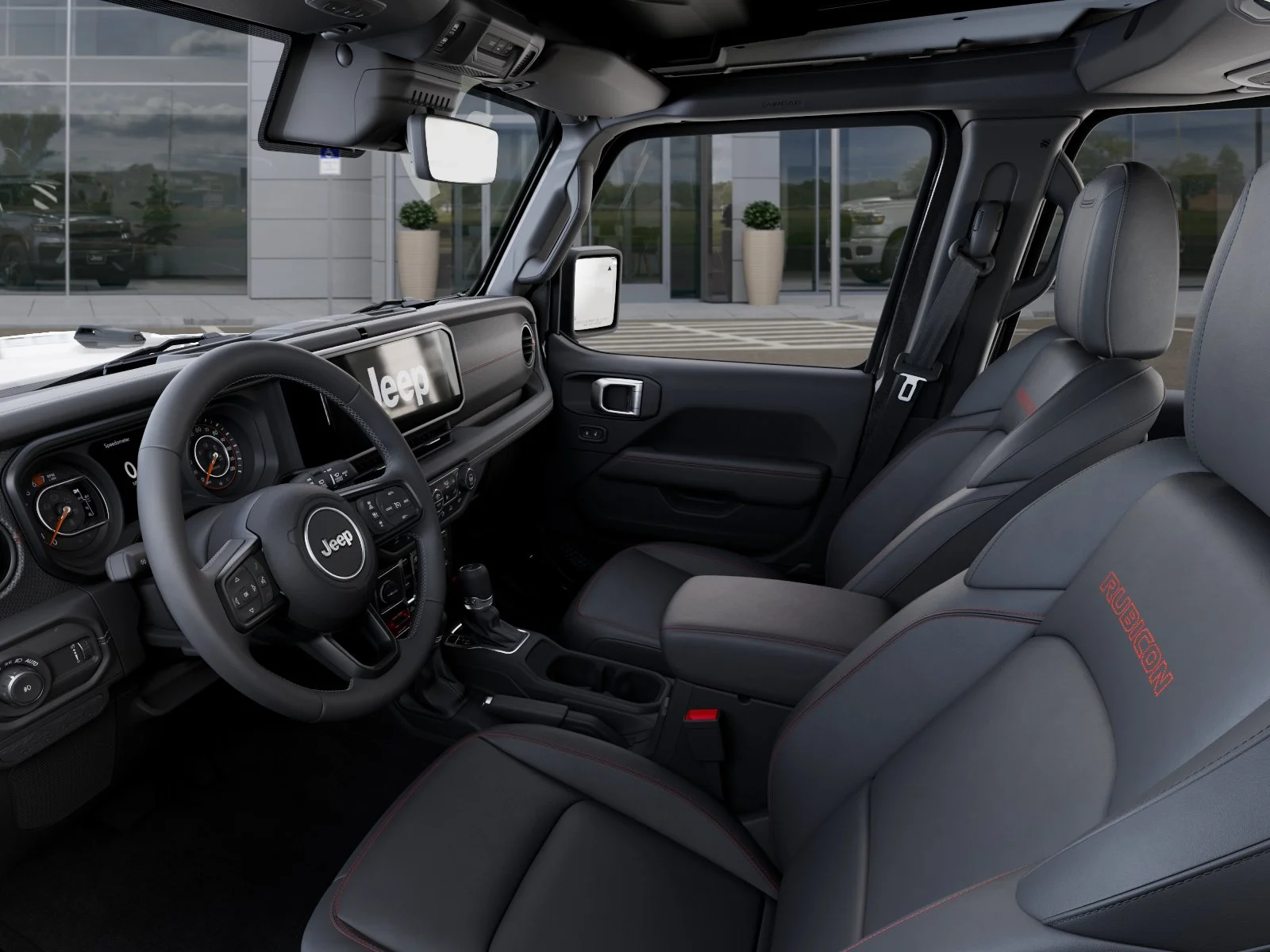 New 2026 Granite Crystal Metallic Clear-Coat Exterior Paint Jeep Rubicon X image 22