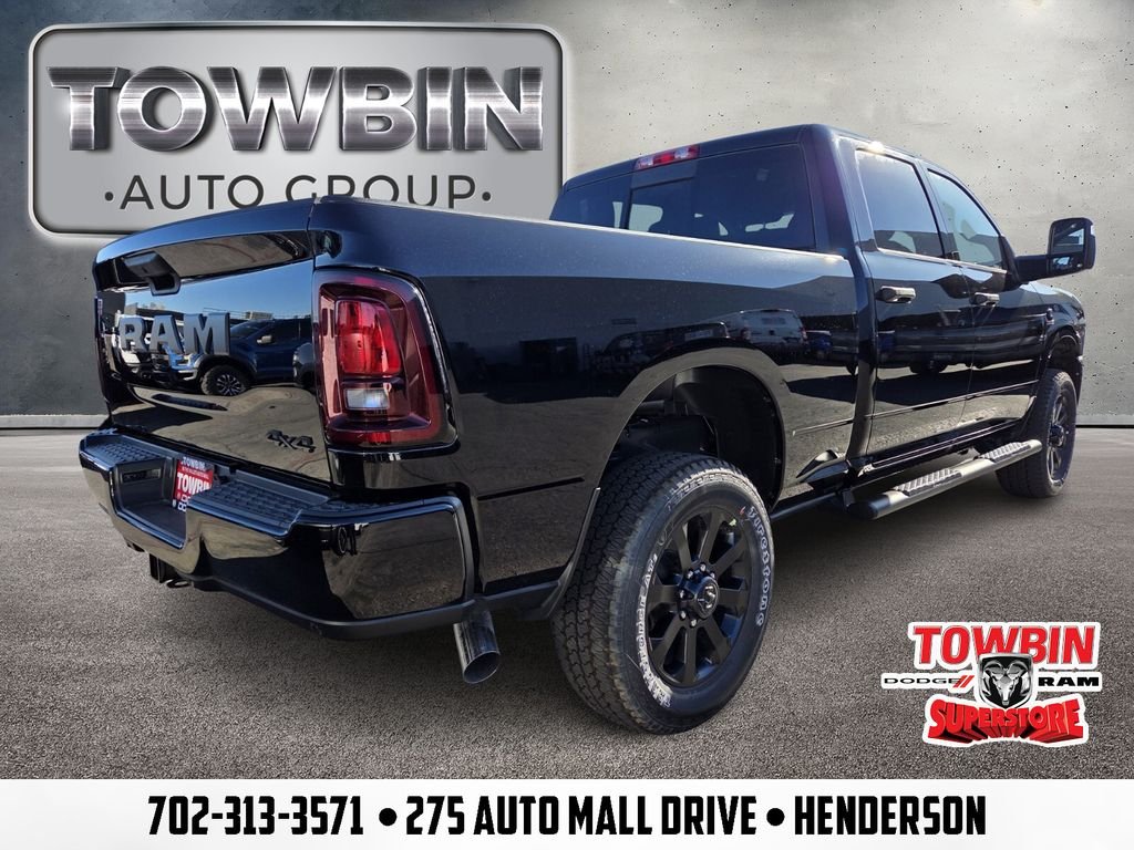 New 2026 Diamond Black Crystal Pearlcoat RAM Tradesman image 3