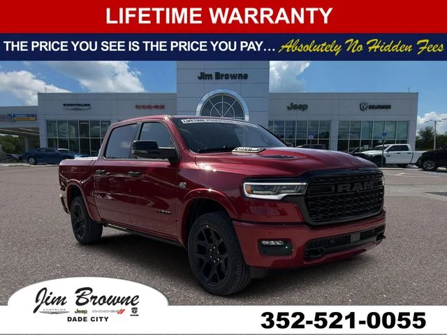 New 2026 Molten Red Pearl-Coat Exterior Paint RAM Limited image 1