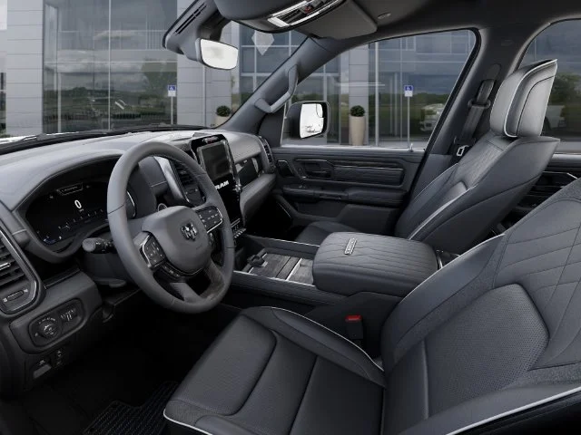 New 2027 Diamond Black Crystal Pearl-Coat Exterior Paint RAM Limited image 22