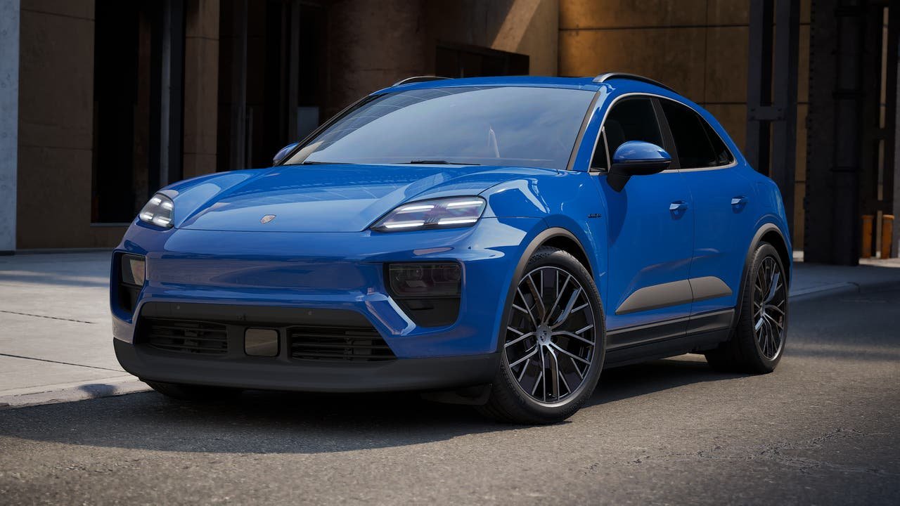 New 2026 Lugano Blue Porsche Electric 4 image 1