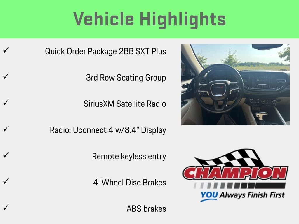 Used 2021 Billet Clearcoat Dodge SXT Plus image 6