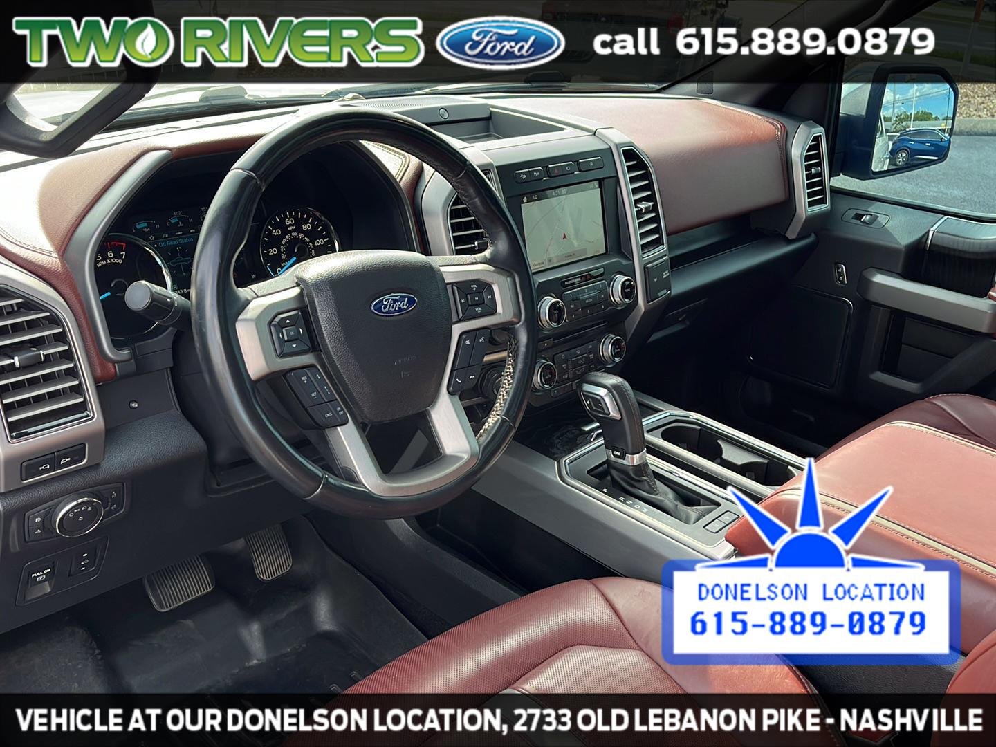 Used 2018 White Platinum Tri-Coat Metallic Ford Platinum image 27