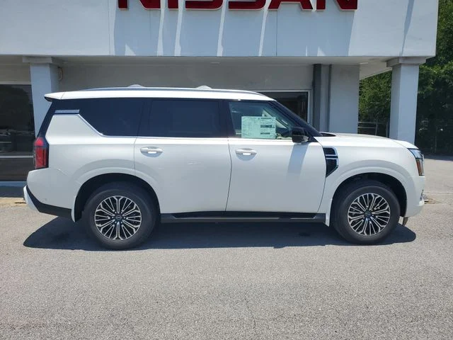 New 2026 Aspen White TriCoat Nissan Platinum image 2