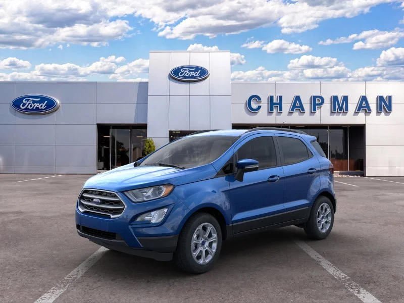 New 2021 Lightning Blue Metallic Ford SE image 1