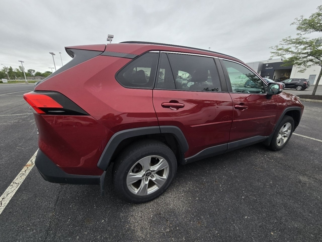 Certified Used 2021 Red Toyota XLE image 8