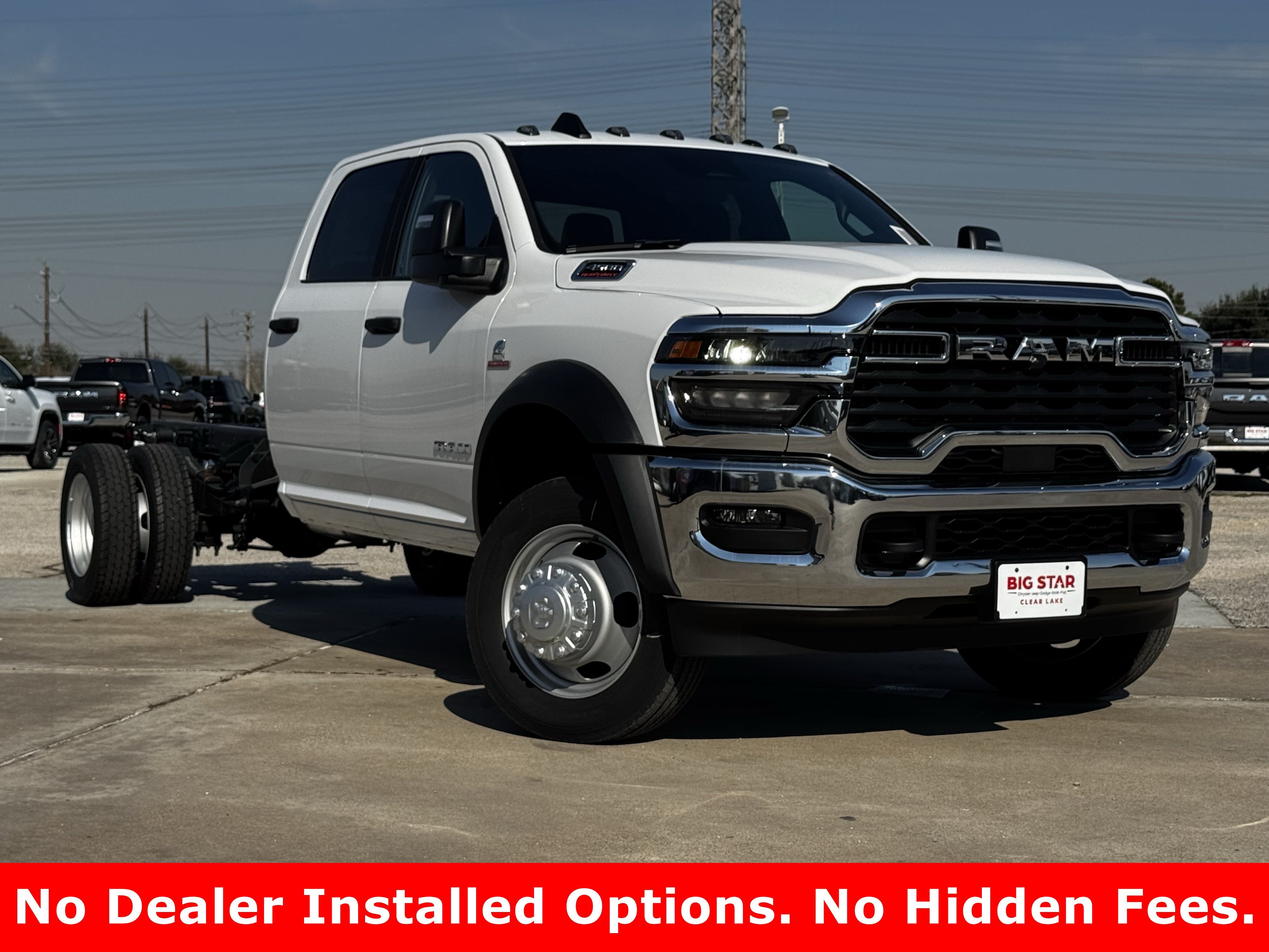 New 2026 Bright White Clear-Coat Exterior Paint RAM Big Horn image 2