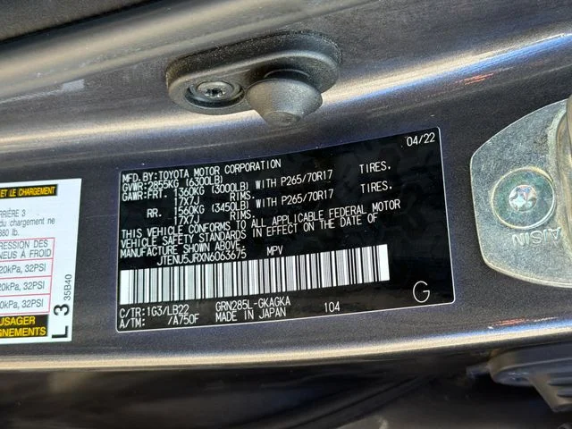 Used 2022 Gray Toyota SR5 Premium image 30