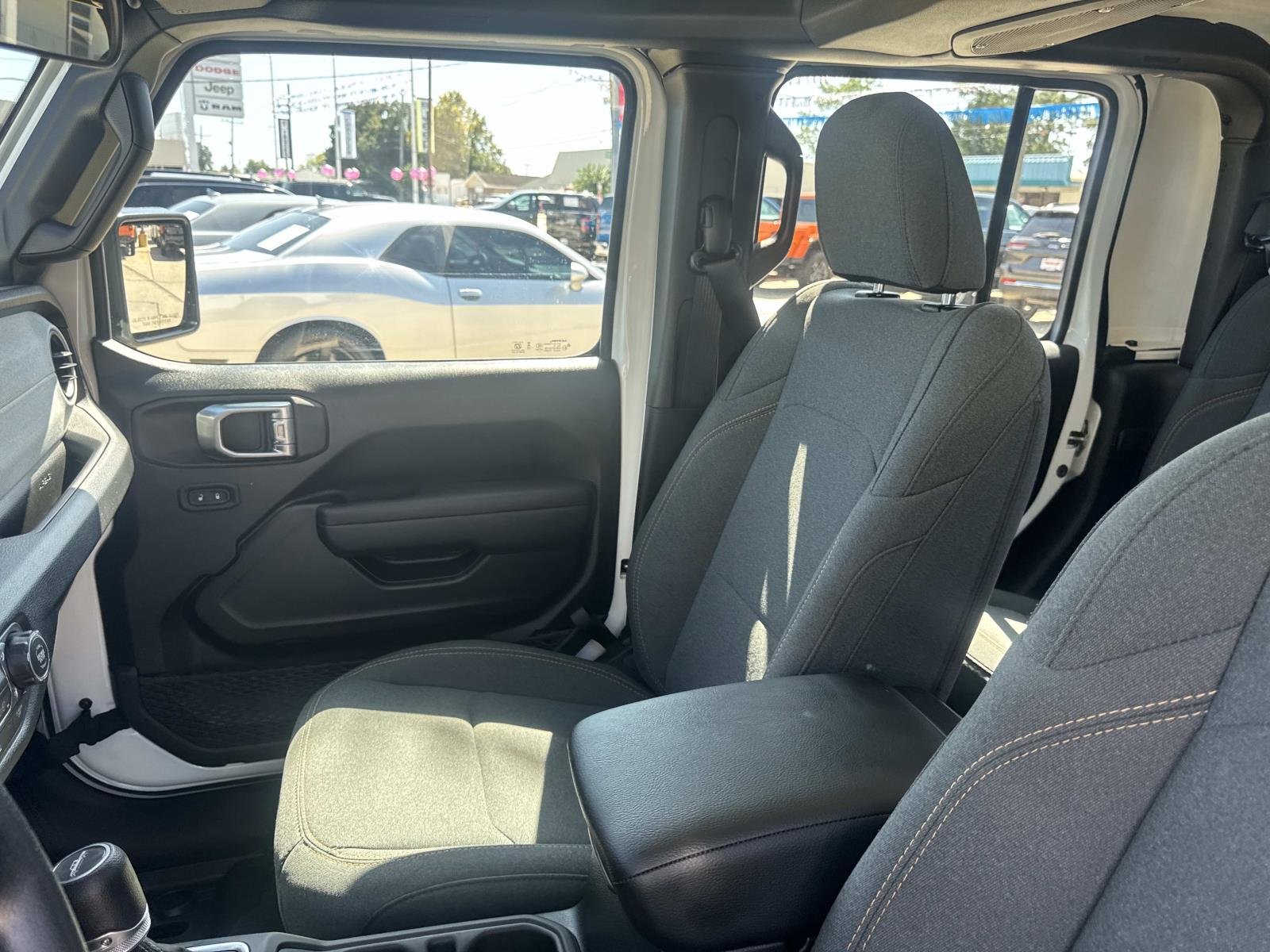 Used 2026 Bright White Clearcoat Jeep Sport image 15