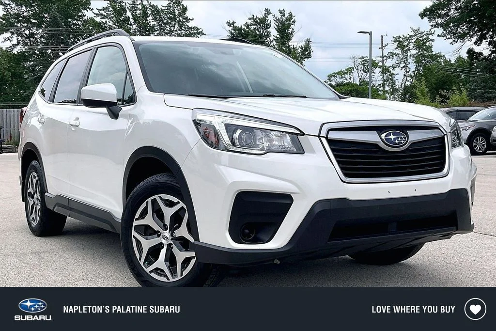 Used 2019 White Subaru Premium image 1
