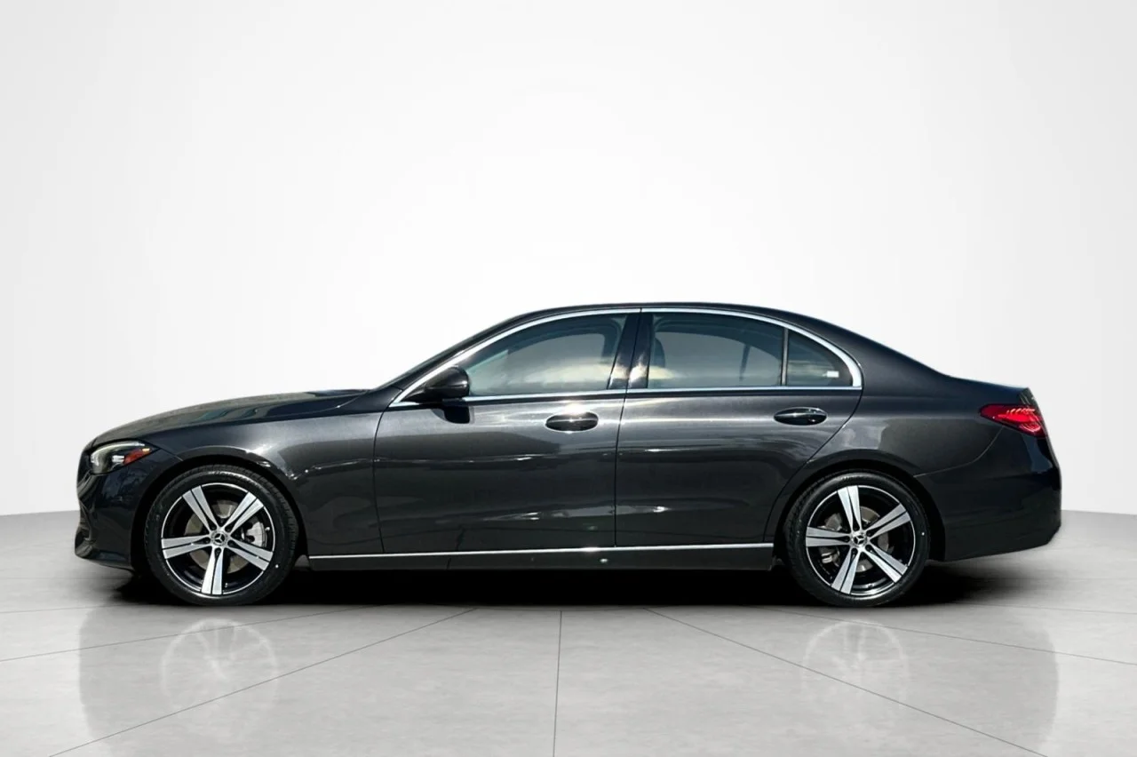 Certified Used 2022 Graphite Grey Metallic Mercedes-Benz C 300 image 2