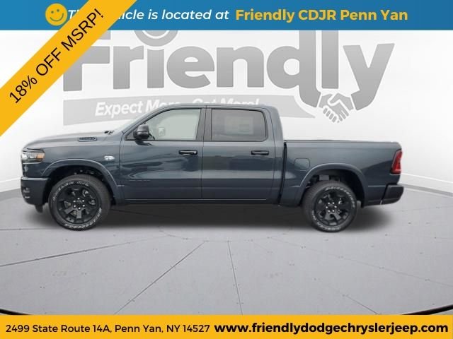 New 2026 Forged Blue Metallic RAM Big Horn/Lone Star image 2