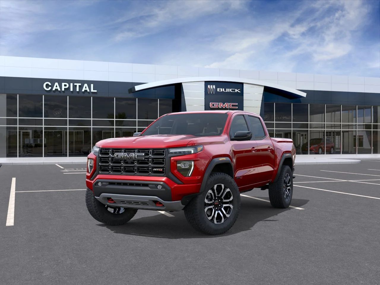 New 2026 Volcanic Red Tintcoat GMC AT4 image 8