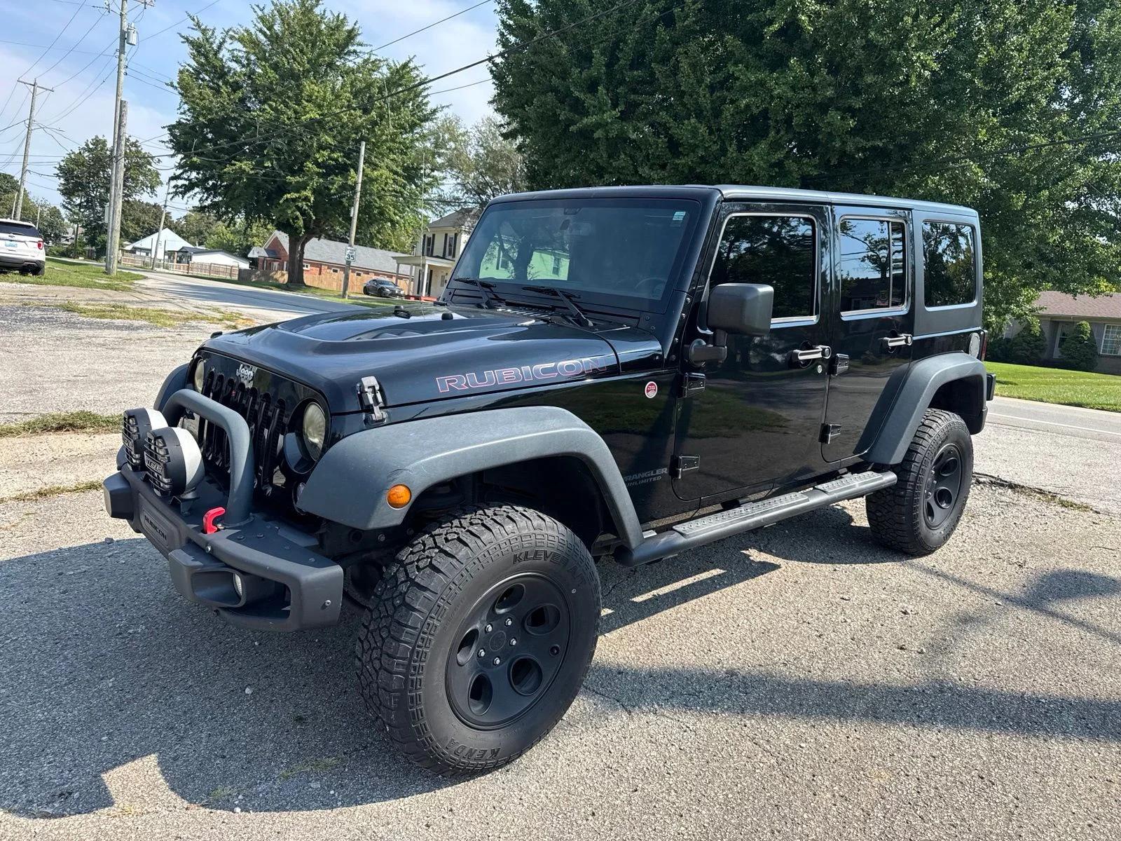 Used 2014 Jeep Wrangler Unlimited Rubicon with VIN 1C4HJWFGXEL267160 for sale in Eminence, KY