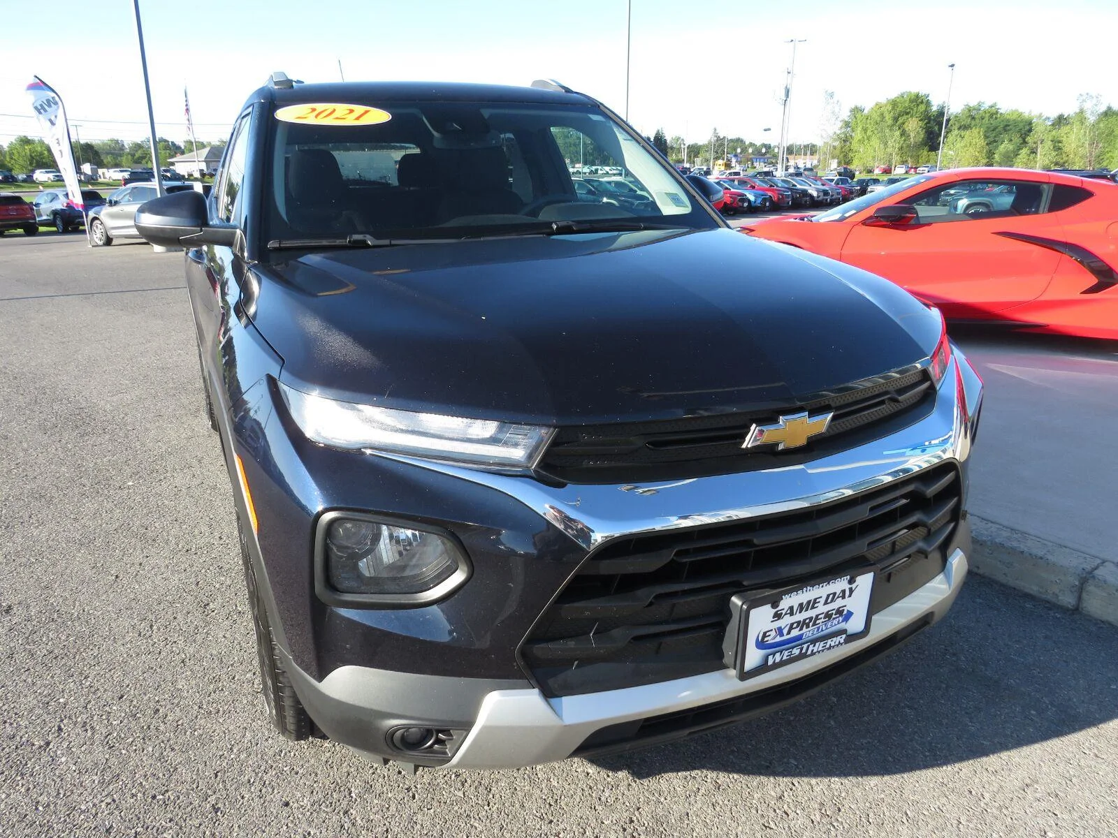 Used 2021 MIDNIGHT BLUE METALLIC Chevrolet LT image 4
