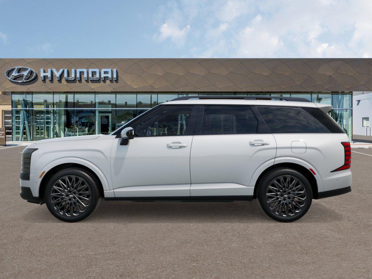 New 2027 Creamy White Pearl Hyundai Calligraphy Black Ink image 3